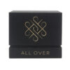 Black Foil Stamped Rigid Candle Box with Molded Tray Insert Black Foil Stamped Rigid Candle Box with Molded Tray Insert