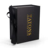 Gold Foil Competition Suit Rigid Box with Satin Inner Lining Gold Foil Competition Suit Rigid Box with Satin Inner Lining