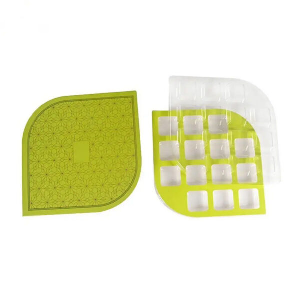 Leaf Shaped Rigid Chocolate Box with Clear Blister Tray Leaf Shaped Rigid Chocolate Box with Clear Blister Tray