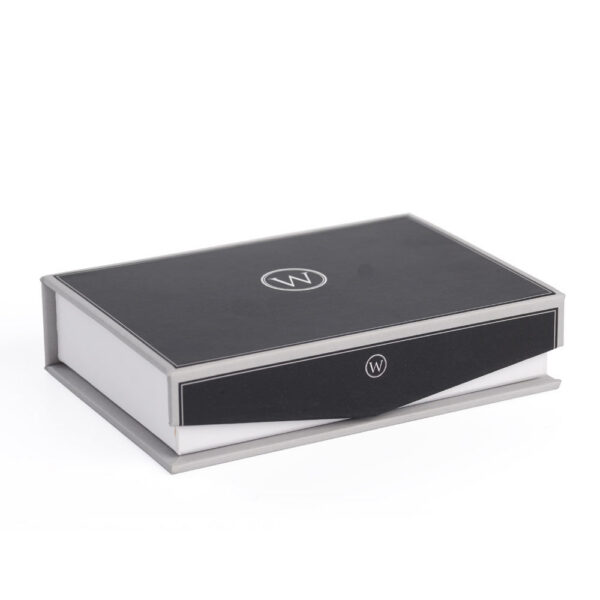 Logo Printed Rigid Watch Presentation Box with White Tray Logo Printed Rigid Watch Presentation Box with White Tray