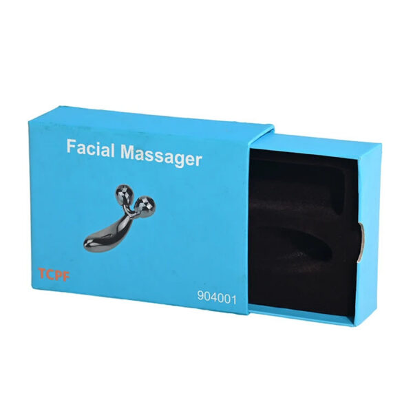 Printed Facial Massager Drawer Box with Black Foam Insert Printed Facial Massager Drawer Box with Black Foam Insert