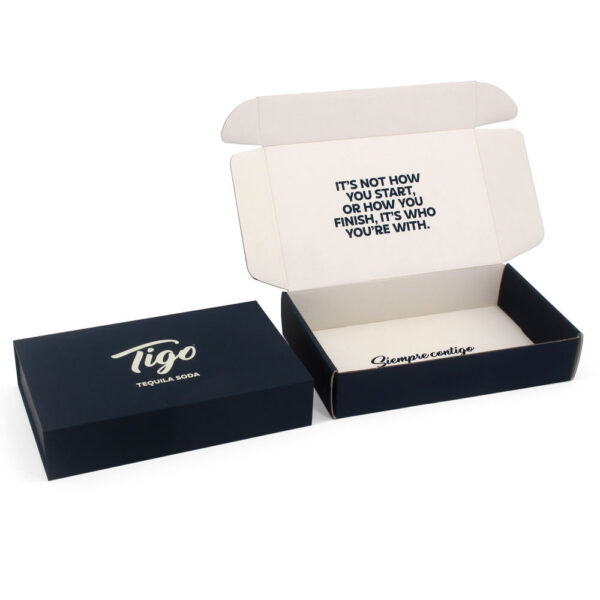 Printed Tequila Soda Can Mailer Box Printed Tequila Soda Can Mailer Box