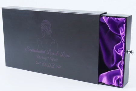 Rigid Boxes with Satin Lined Holder