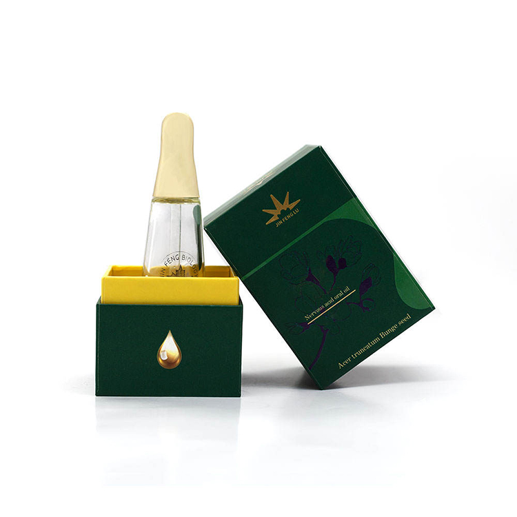 Роскошные двухслойные коробки для масла CBD с жесткими стенками